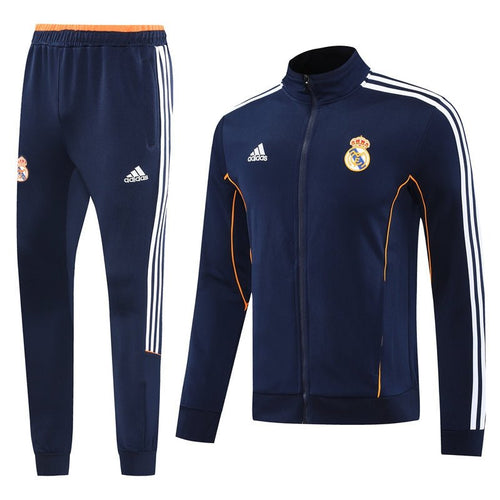 Real Madrid Trainingsanzug Jacke und Hose 25/26 Herren Dunkelblau