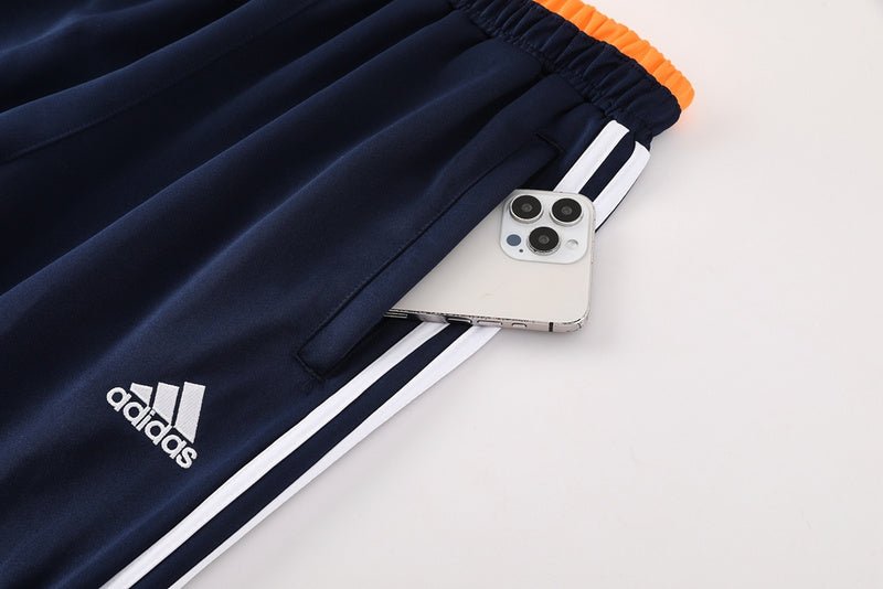 Real Madrid Trainingsanzug Jacke und Hose 25/26 Herren Dunkelblau