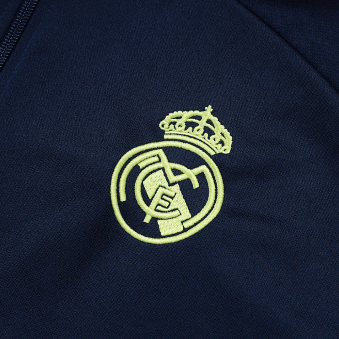 Real Madrid Trainingsjacke 25/26 Herren Dunkelblau