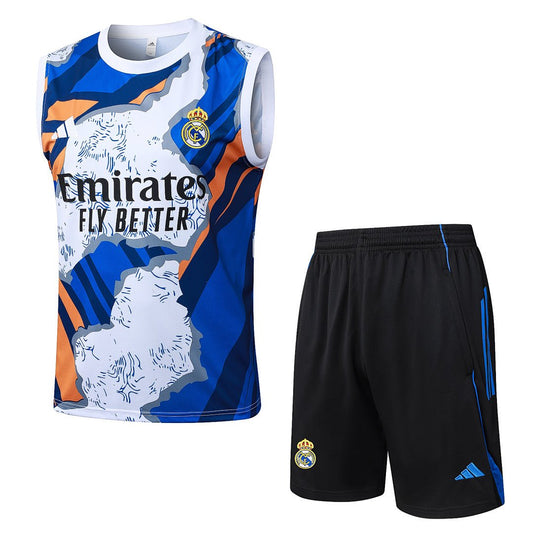 Real Madrid Trainingsset 25/26 Tanktop und Shorts