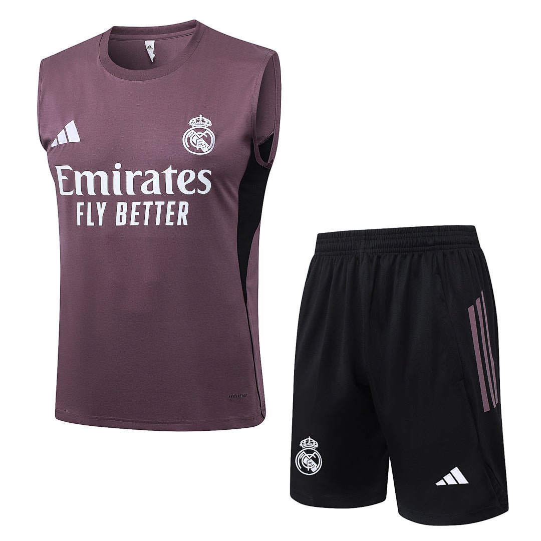 Real Madrid Trainingsset 25/26 Tanktop und Shorts