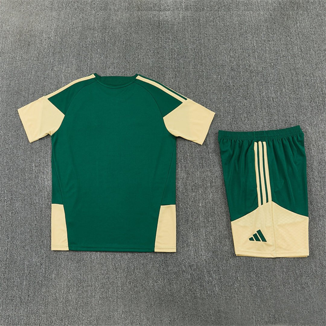 Real Madrid Trainingsset 26/27 Trikot und Shorts Grün