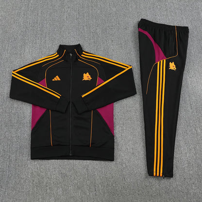 Roma Trainingsanzug 25/26 Jacke und Hose Herren Schwarz