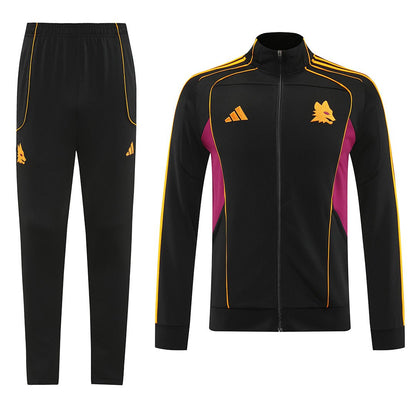 Roma Trainingsanzug 25/26 Jacke und Hose Herren Schwarz