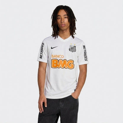 Santos Heimtrikot 11/12 Herren Fan-Version Weiß (Retro)