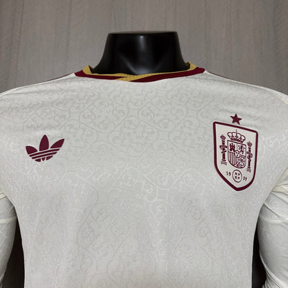 Spanien Auswärtstrikot Langarm 2026/27 Herren Spieler-Version