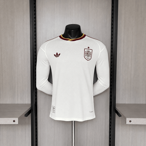 Spanien Auswärtstrikot Langarm 2026/27 Herren Spieler-Version