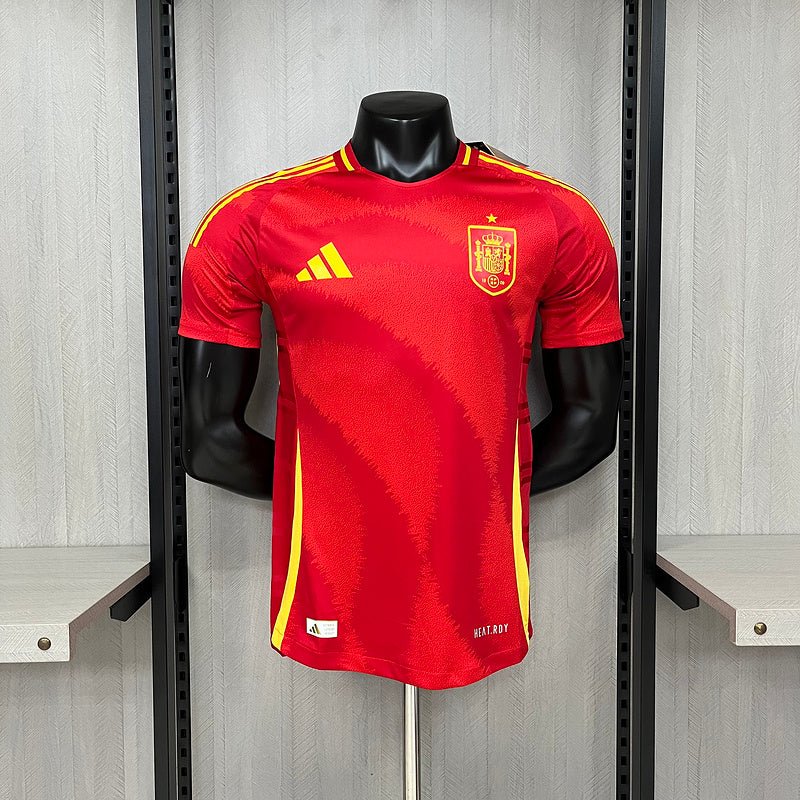 Spanien Heimtrikot 24/25 Herren Spieler-Version Rot