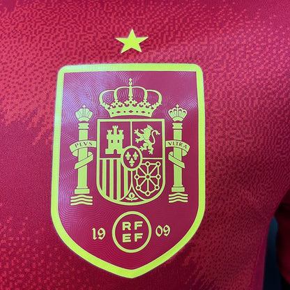 Spanien Heimtrikot 24/25 Herren Spieler-Version Rot