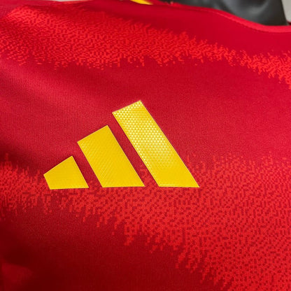 Spanien Heimtrikot 24/25 Herren Spieler-Version Rot