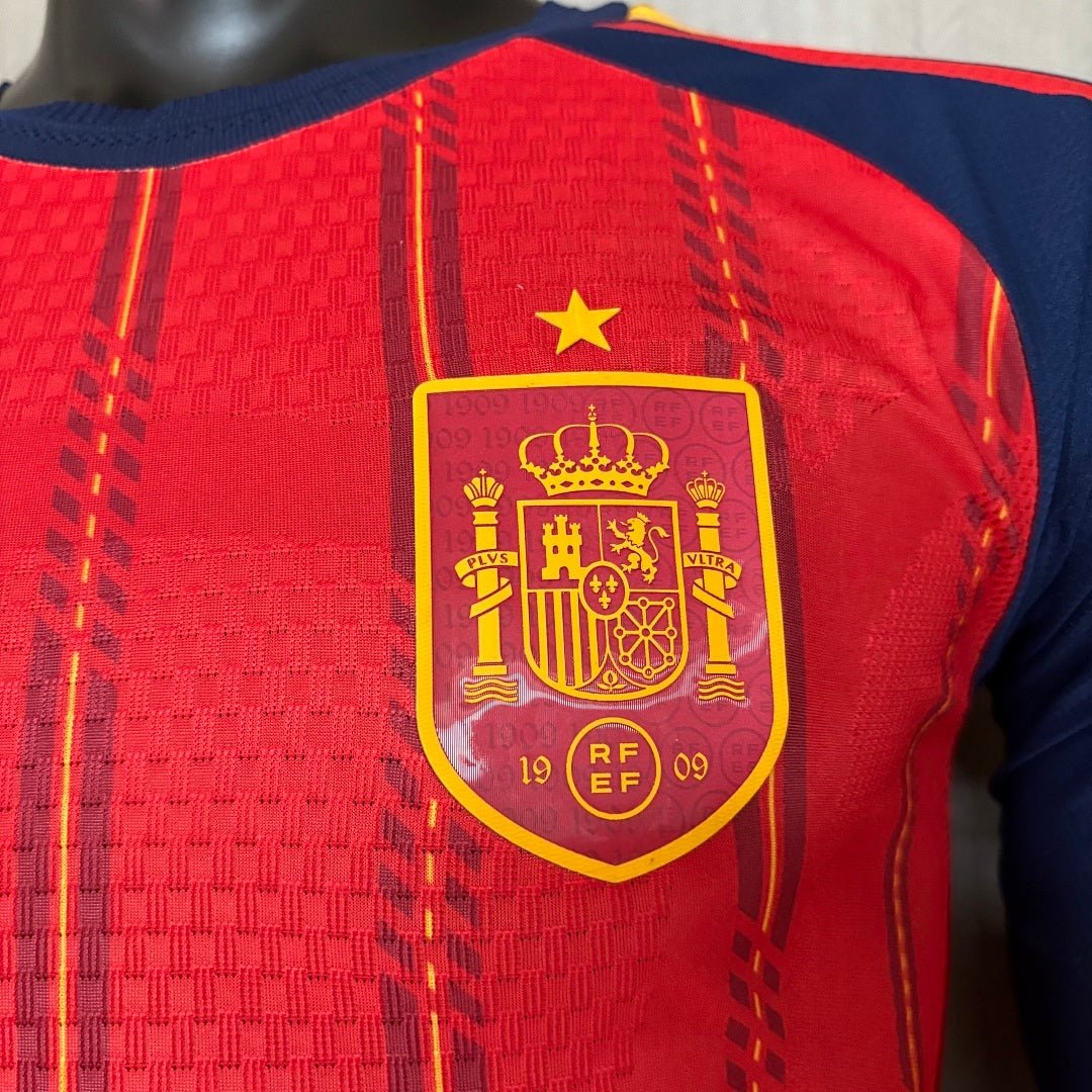 Spanien Heimtrikot Langarm 2026/27 Herren Spieler-Version