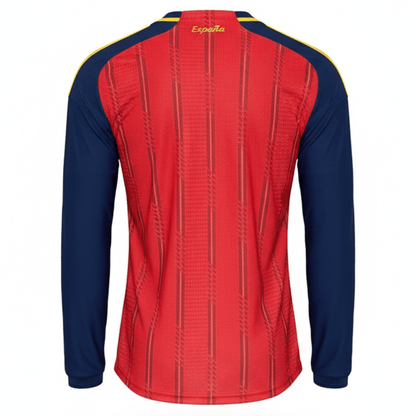 Spanien Heimtrikot Langarm 2026/27 Herren Spieler-Version