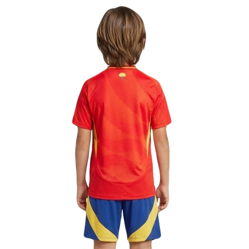 Spanien Kinder-Set Heimtrikot 24/25 Rot und Blau
