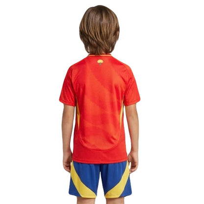 Spanien Kinder-Set Heimtrikot 24/25 Rot und Blau