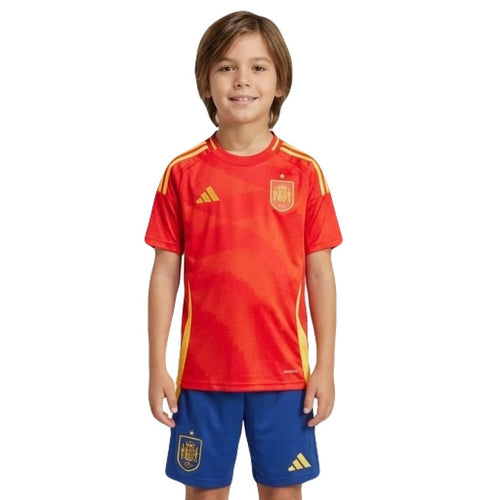Spanien Kinder-Set Heimtrikot 24/25 Rot und Blau
