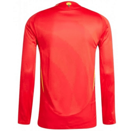 Spanien Langarm Heimtrikot 24/25 Herren Fan-Version