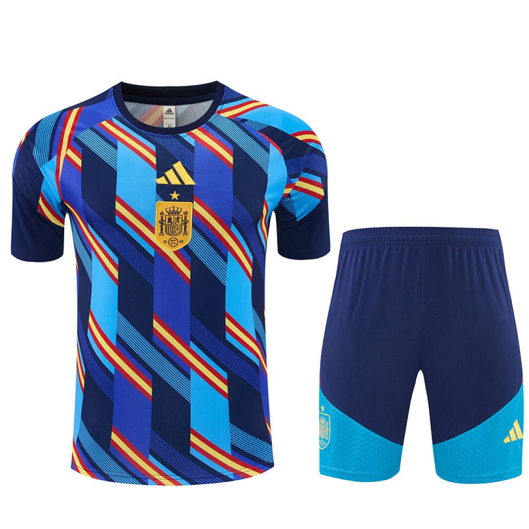 Spanien Pre-Match Trainingsset 26/27 Trikot und Shorts