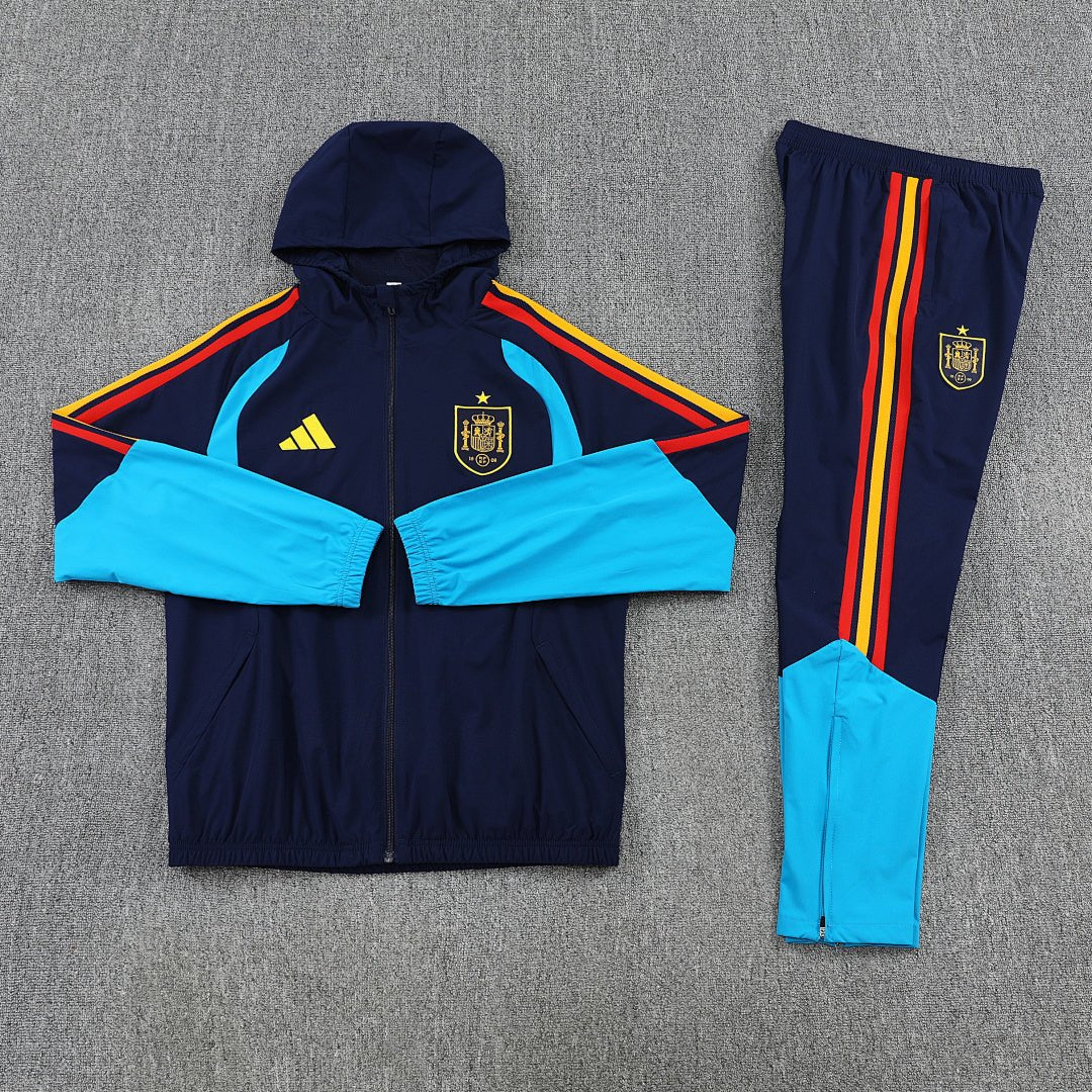 Spanien Trainingsanzug 25/26 Jacke und Hose Herren