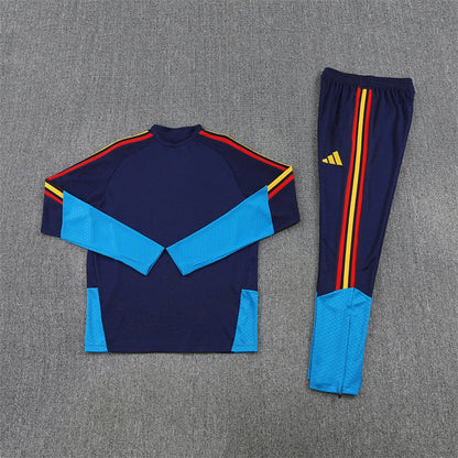 Spanien Trainingsanzug 26/27 Herren Jacke und Hose Marineblau