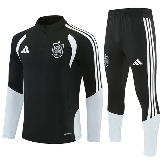 Spanien Trainingsanzug 26/27 Herren Jacke und Hose Schwarz