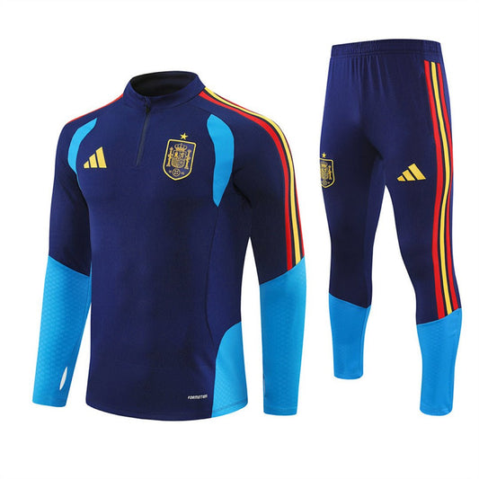 Spanien Trainingsanzug 26/27 Herren Jacke und Hose Marineblau