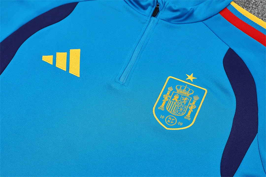 Spanien Trainingsanzug 26/27 Herren Jacke und Hose Hellblau