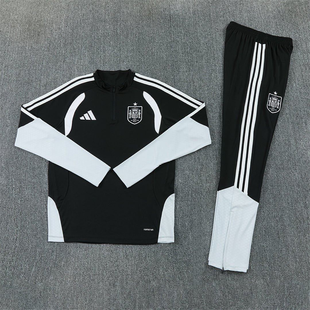 Spanien Trainingsanzug 26/27 Herren Jacke und Hose Schwarz