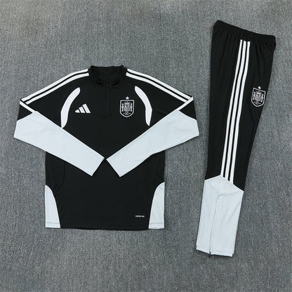 Spanien Trainingsanzug 26/27 Herren Jacke und Hose Schwarz
