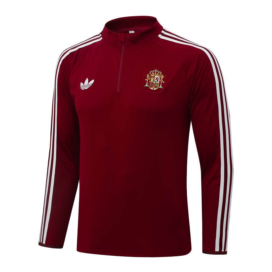 Spanien Trainingsanzug 26/27 Jacke & Hose Ahornrot