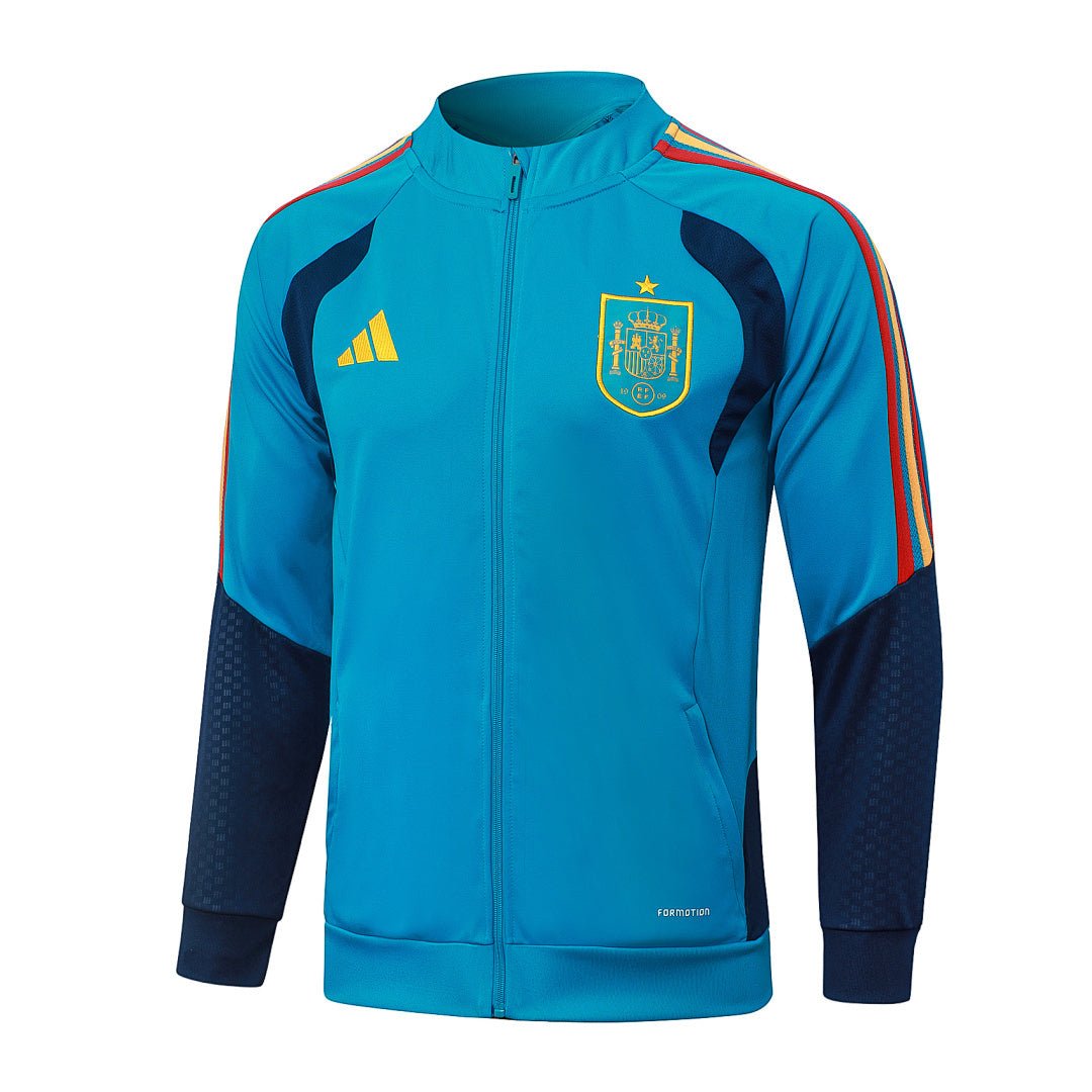 Spanien Trainingsjacke 26/27 Herren Hellblau