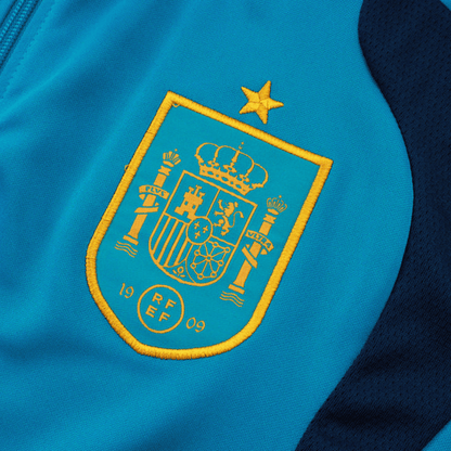 Spanien Trainingsjacke 26/27 Herren Hellblau