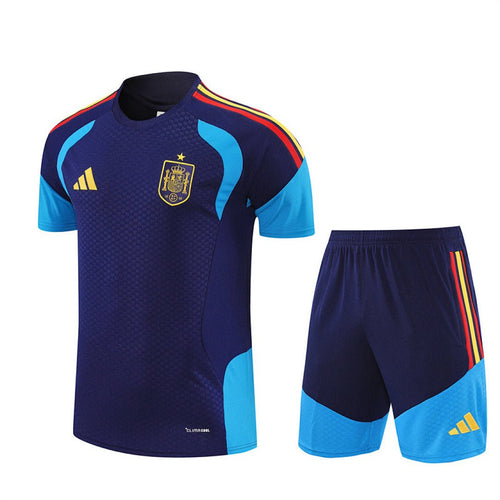 Spanien Trainingsset 26/27 Trikot und Shorts Marineblau