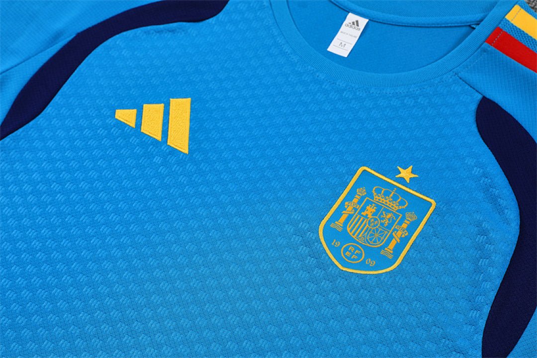 Spanien Trainingsset 26/27 Trikot und Shorts Blau