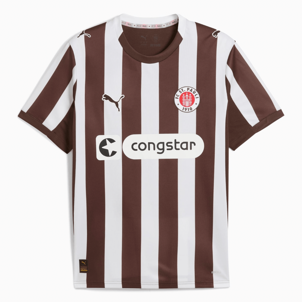 St. Pauli Heimtrikot 25/26 Herren Fan-Version