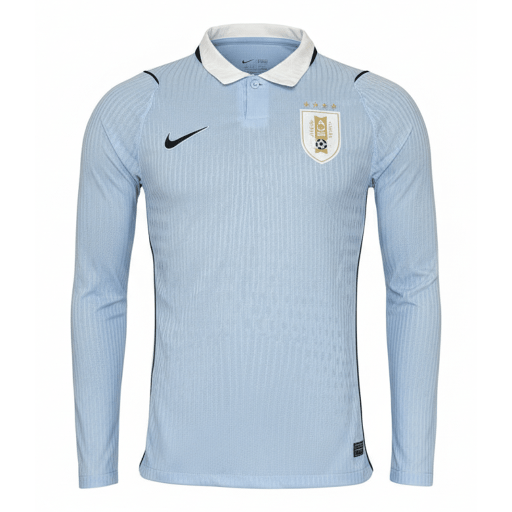Uruguay Heimtrikot Langarm 2026/27 Herren Spieler-Version