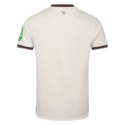 West Ham Auswärtstrikot 25/26 Herren Fan-Version Weiß