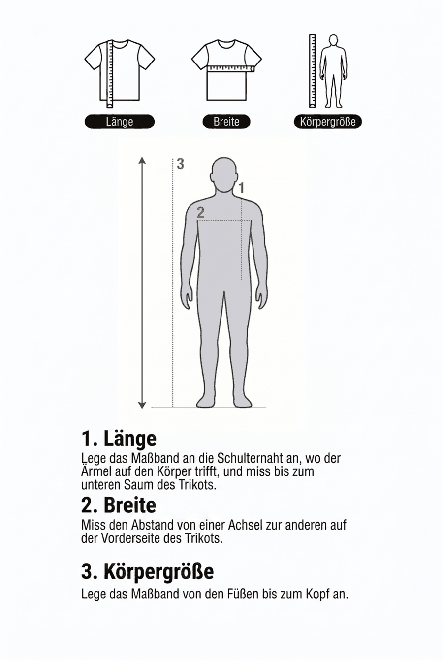 Wie du deine Gr&ouml;&szlig;e misst